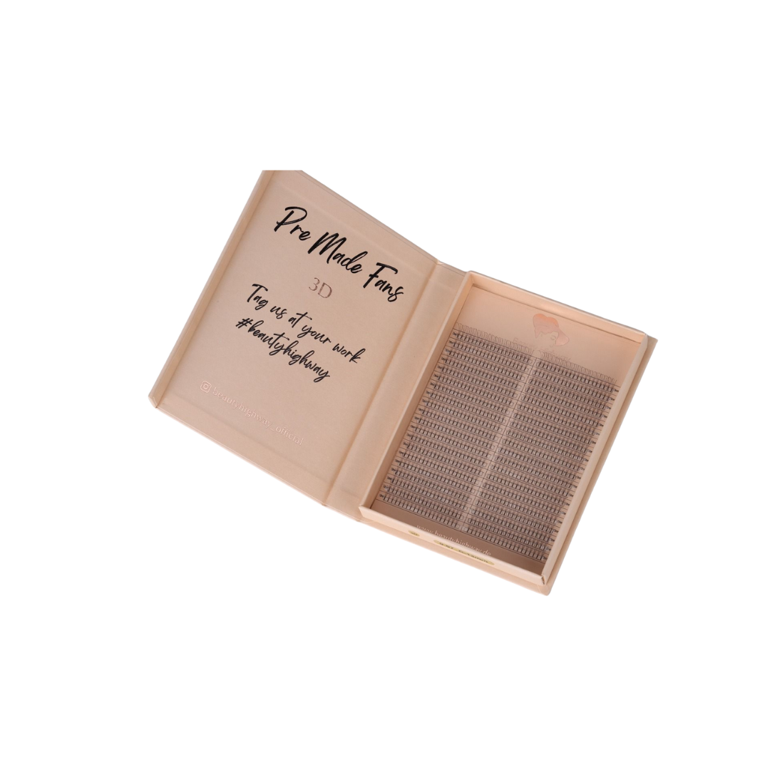 3D Fertig Fächer Wimpern