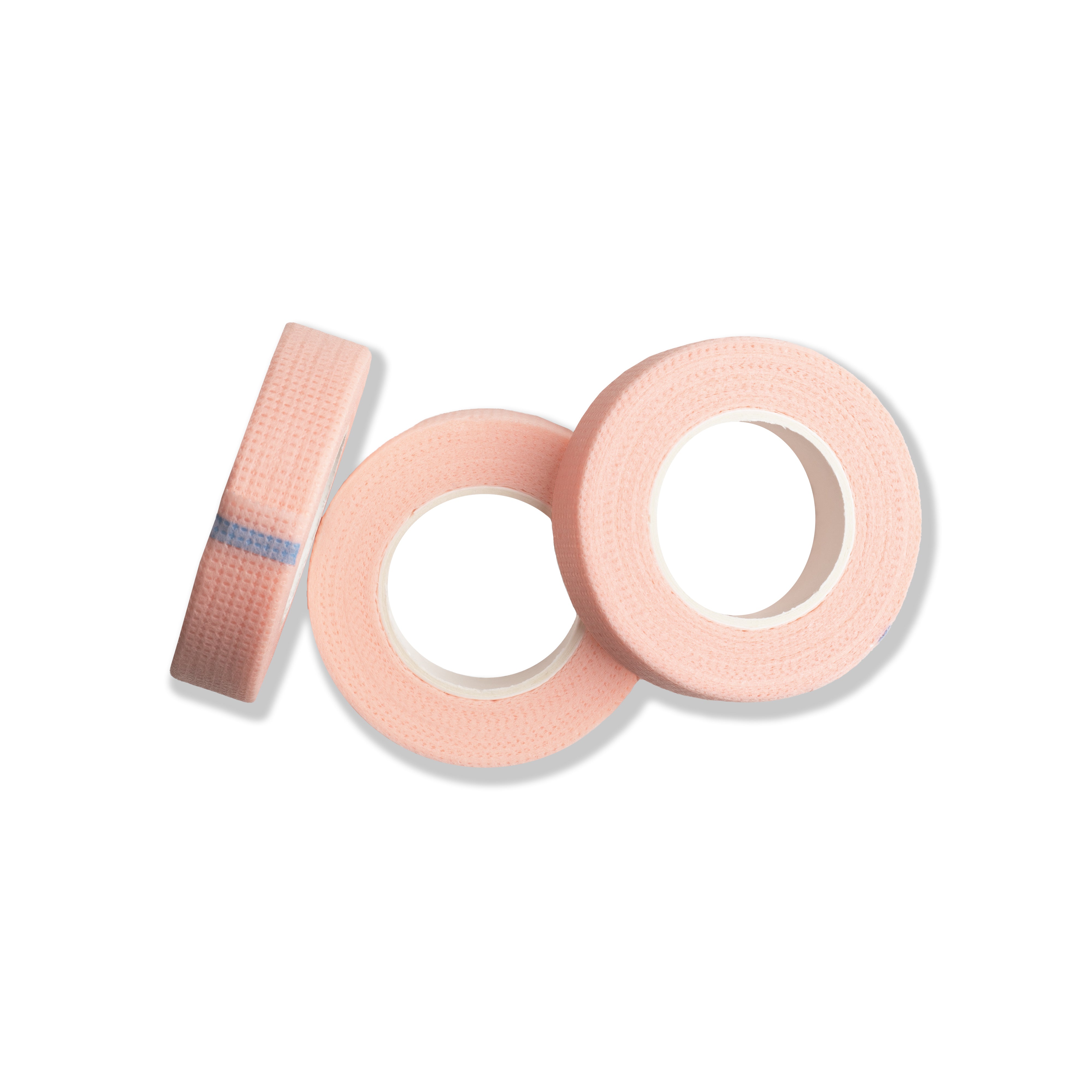 Rosa Tapes für Wimpernverlängerung