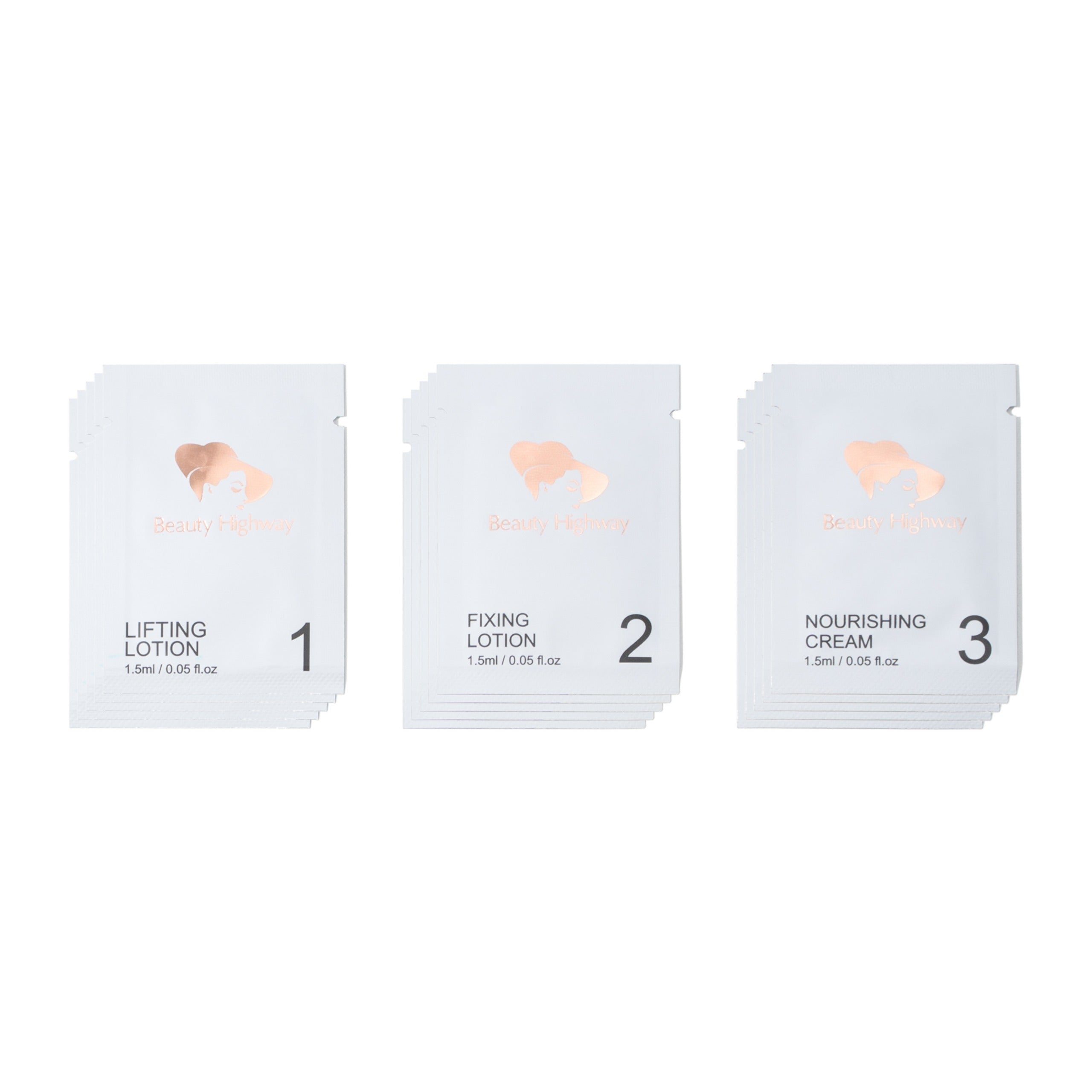 Lashlifting & Browlifting XXL pack of 5 sachets of 1.5ml