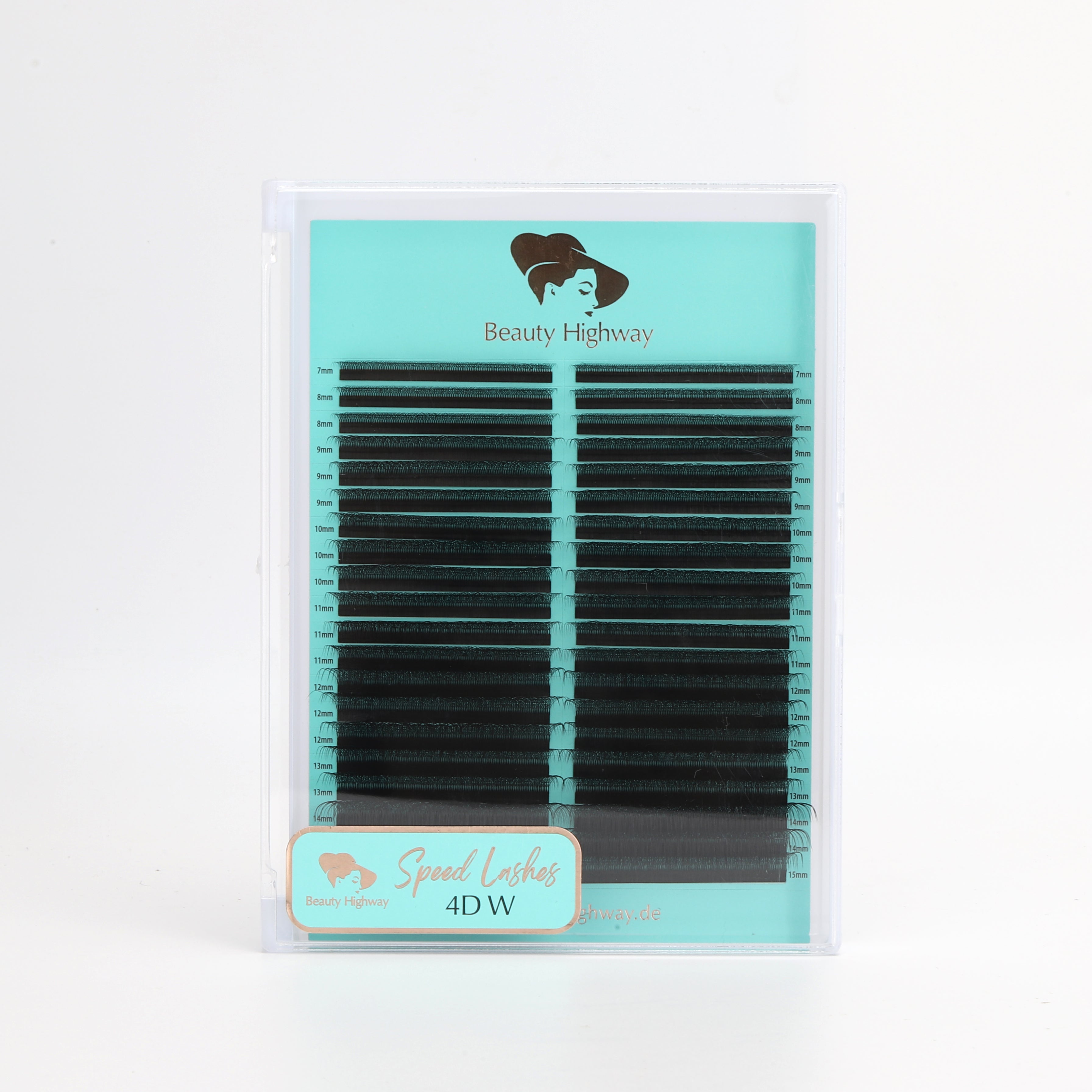 W Lashes 4D Fertig Fächer XL Box