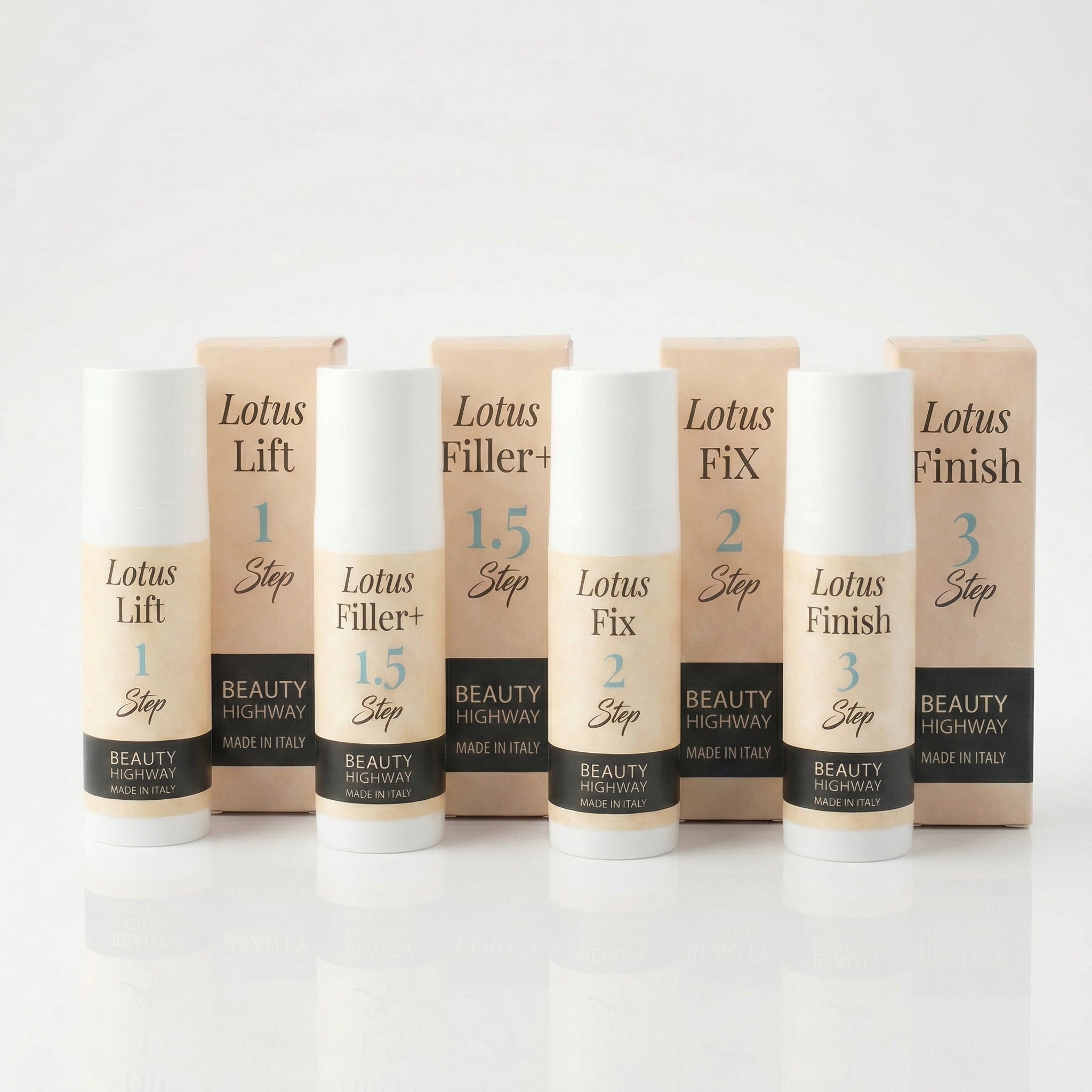 Korean Lash Lifting Lotion Set Cystemin für Lash & Brow Liftings