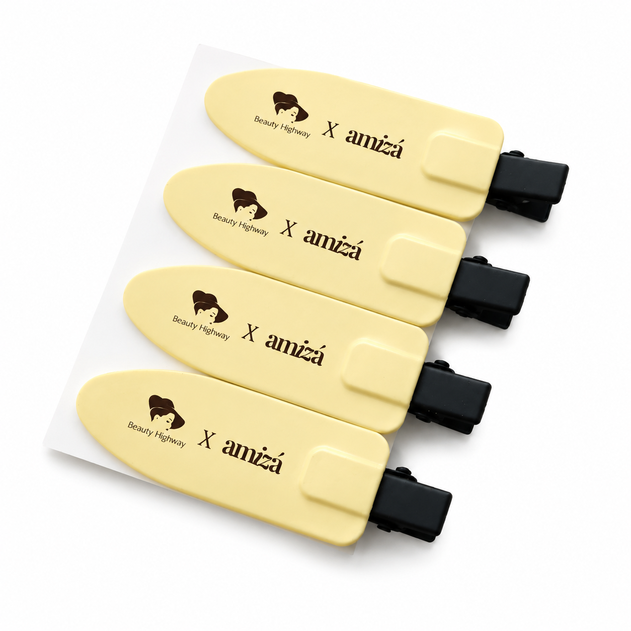 Haarspangen 4 Stück für Browstyling