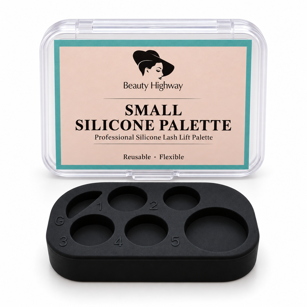 Palette für Fabe und Lotionen Lifting Palette klein