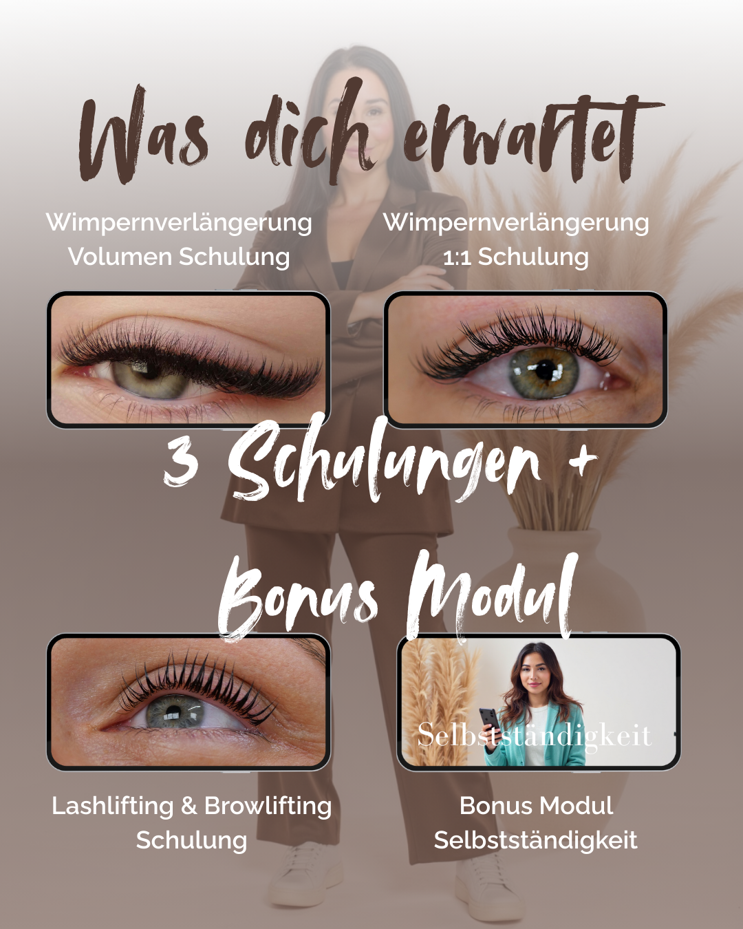 Wimpernverlängerung Schulung