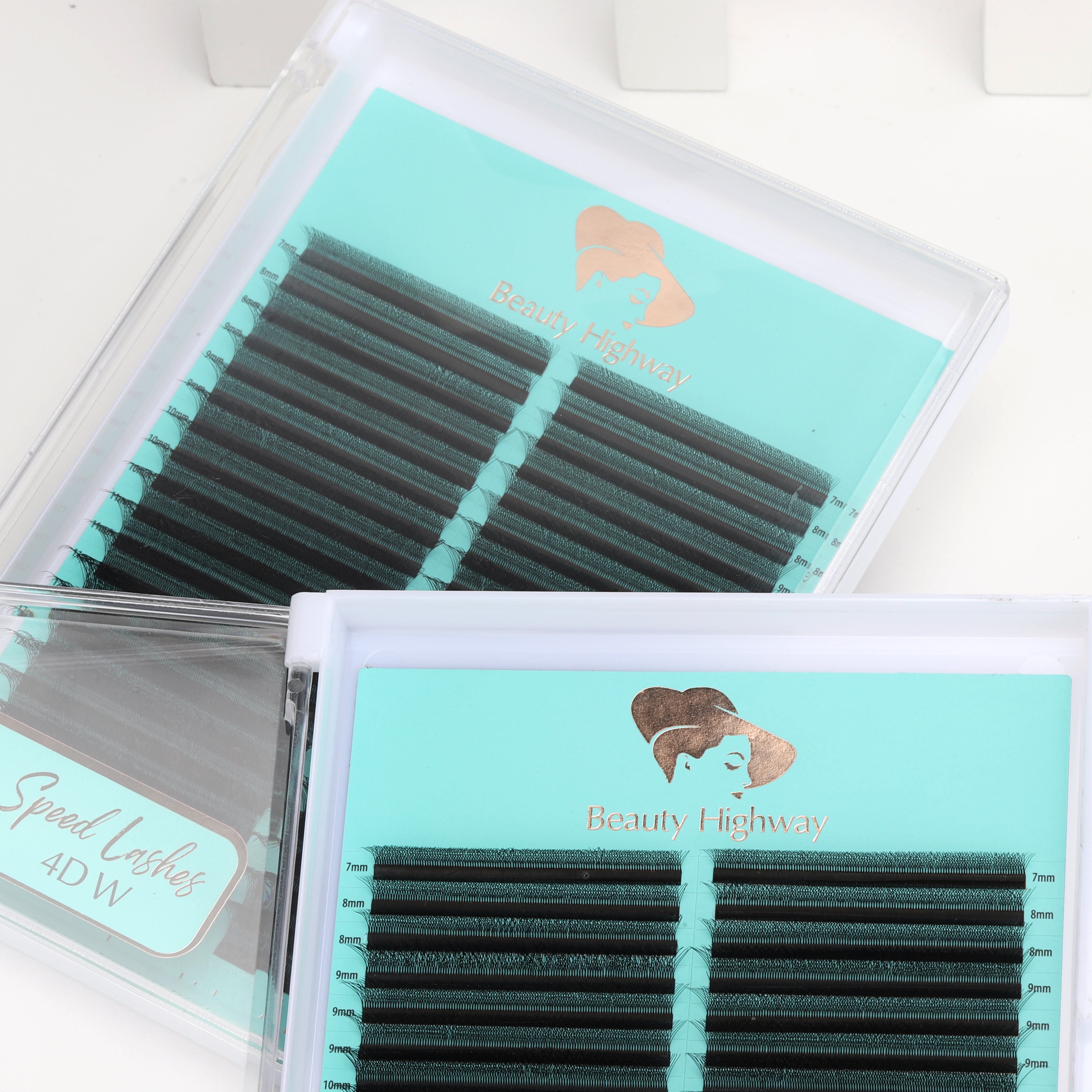 W Lashes 4D Fertig Fächer XXL Box 5200Fächer