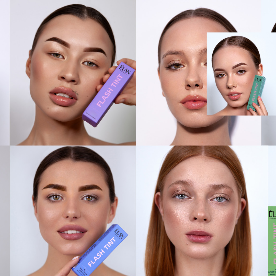 ÈLAN Flash Tint Direkt System Augenbrauen Farbe